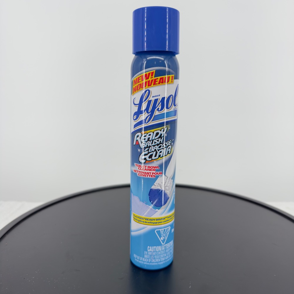 Lysol Ready Brush Toilet Bowl Cleaner Refill 7 oz Aerosol Canister New
